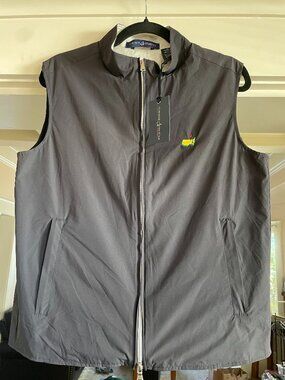 MASTERS Clubhouse Collection Full Zip Golf Vest  - Women's M